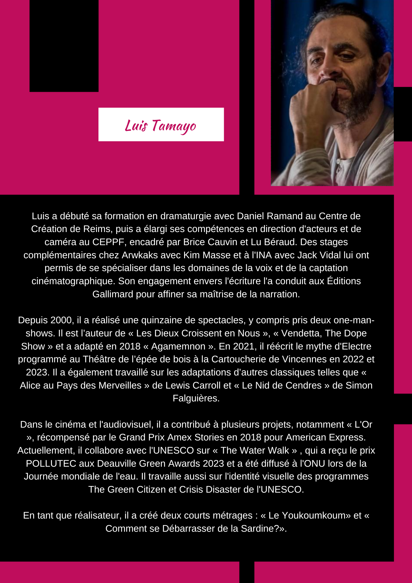 Intervenant Comédia